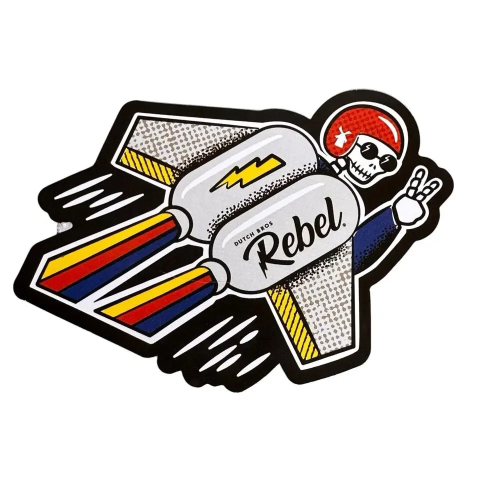 Dutch Bros Rebel Jetpack Skeleton and Pumpkin Blast Off September 2026 Lot of 2